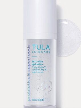 Tula 24/7 Ultra Hydration Triple Hydra Complex Day and Night Serum New FullSz